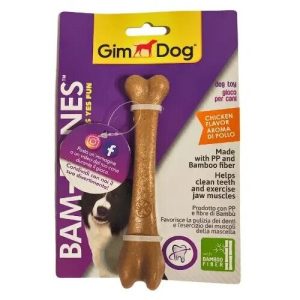 اسباب بازی دندانی سگ برند GimDog مدل Bam-Bones 14 6cm