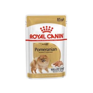 پوچ سگ Royal Canin مدل Pomeranian وزن 85 گرم