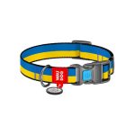 قلاده سگ Waudog Nylon مدل Colors of Freedom سایز XL