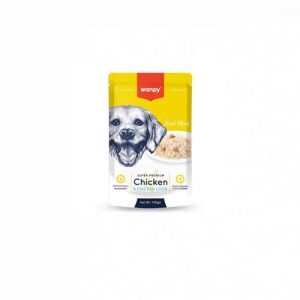پوچ سگ برند ونپی مدل Chicken & Liver 100g
