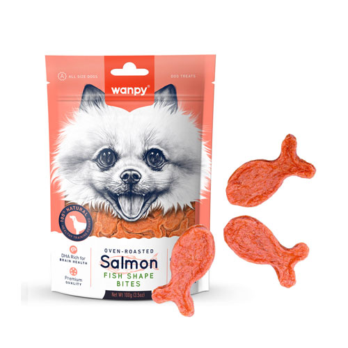 243274 Wanpy salmon Bites100g - Image 2