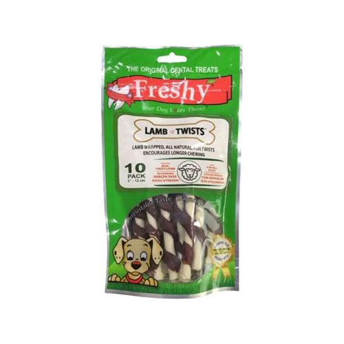 54524 Freshy Lamb Twists 100g - Image 1