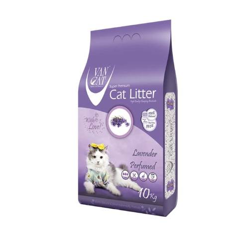 SinaVet-vancat-ultra-clumping-cat-litter-lavender-1 (1) خاک گربه رایحه لوندر VanCat - Image 1