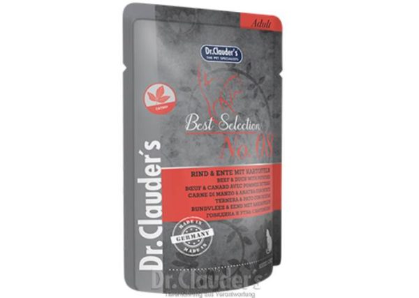 پوچ Dr clauders Beef & Chicken Cat 85g - Image 1