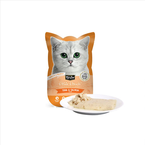 319 پوچ گربه KitCat Tuna & Salmon - Image 1