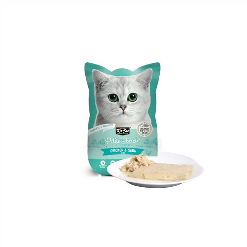 321 پوچ گربه KitCat Chicken & Saba - Image 1