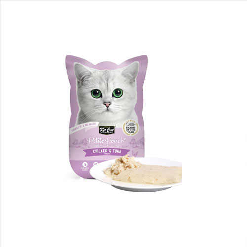 325 پوچ گربه KitCat Tuna & Chicken - Image 1